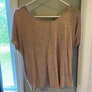 Express pink cut our top